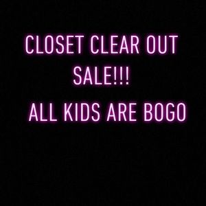 All Kids Bogo!!! Shop Now